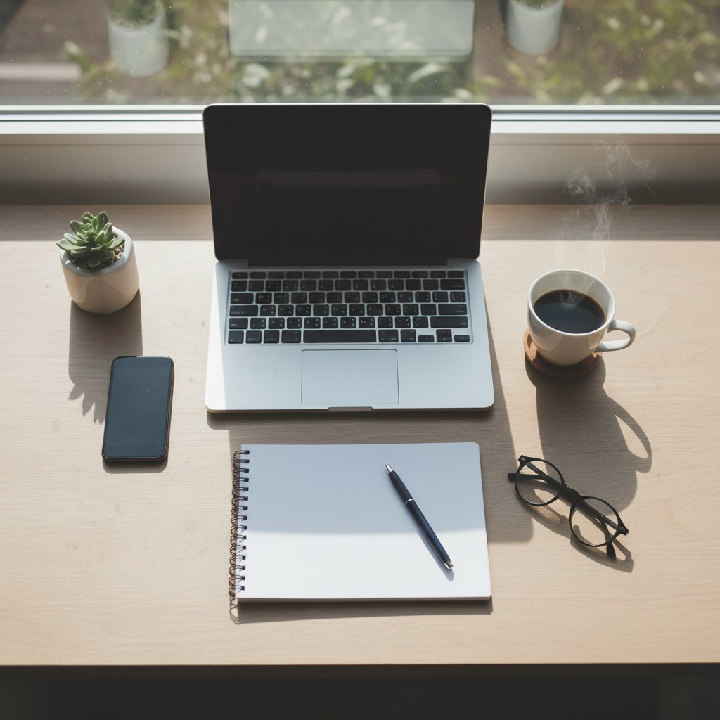 Bureau de freelance comparant des hébergeurs web