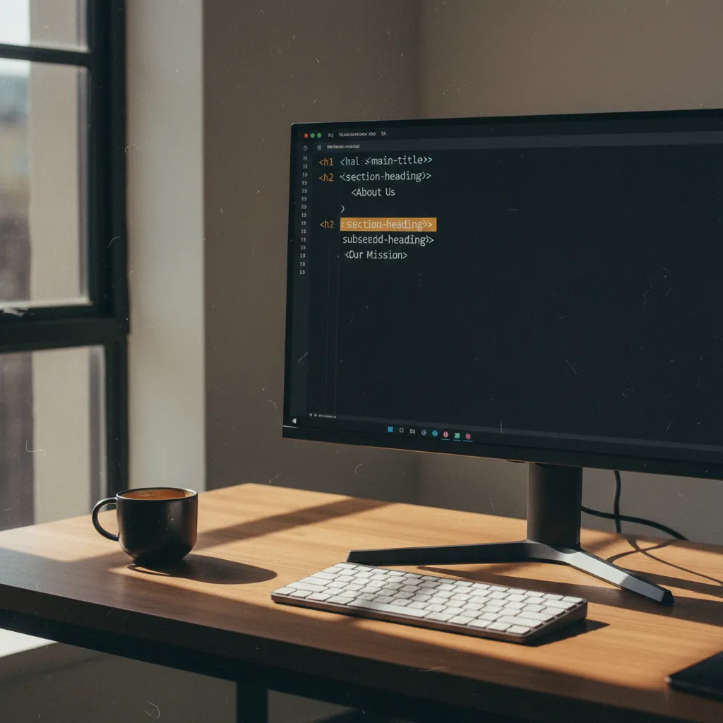 Balises H1 H2 H3 : structurer ses pages pour le SEO