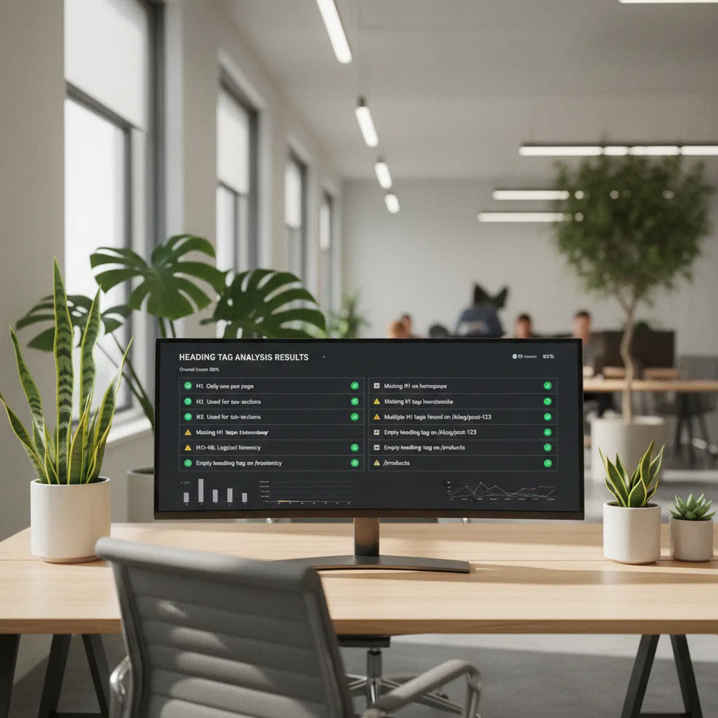 Un audit régulier des balises Hn permet de détecter rapidement les anomalies de structure