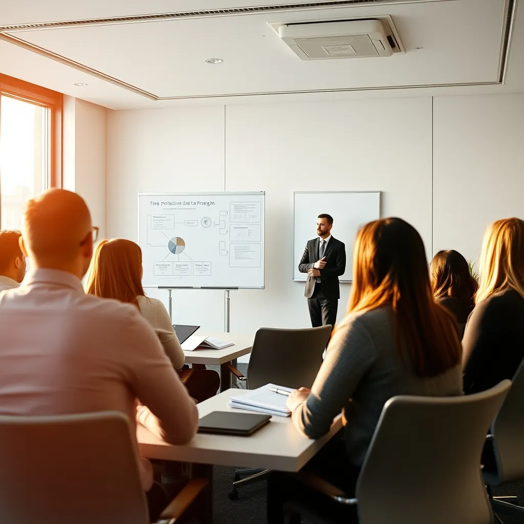 Session de formation RGPD pour sensibiliser les équipes aux bonnes pratiques de protection des données