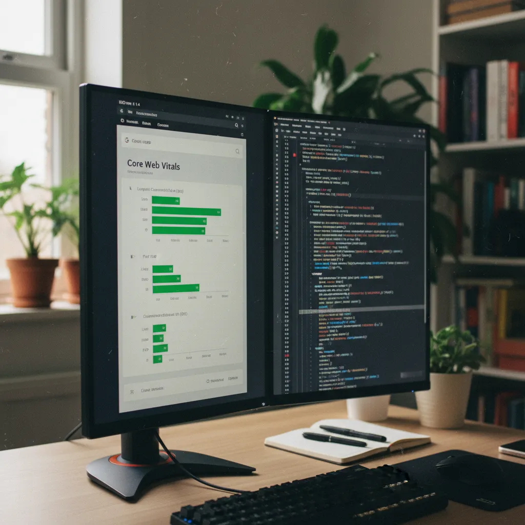 Vérification des Core Web Vitals avec l'extension Web Vitals de Google