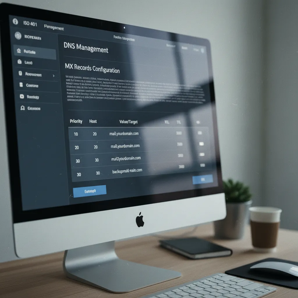 La configuration des enregistrements DNS est l'étape technique clé pour relier un domaine à sa messagerie