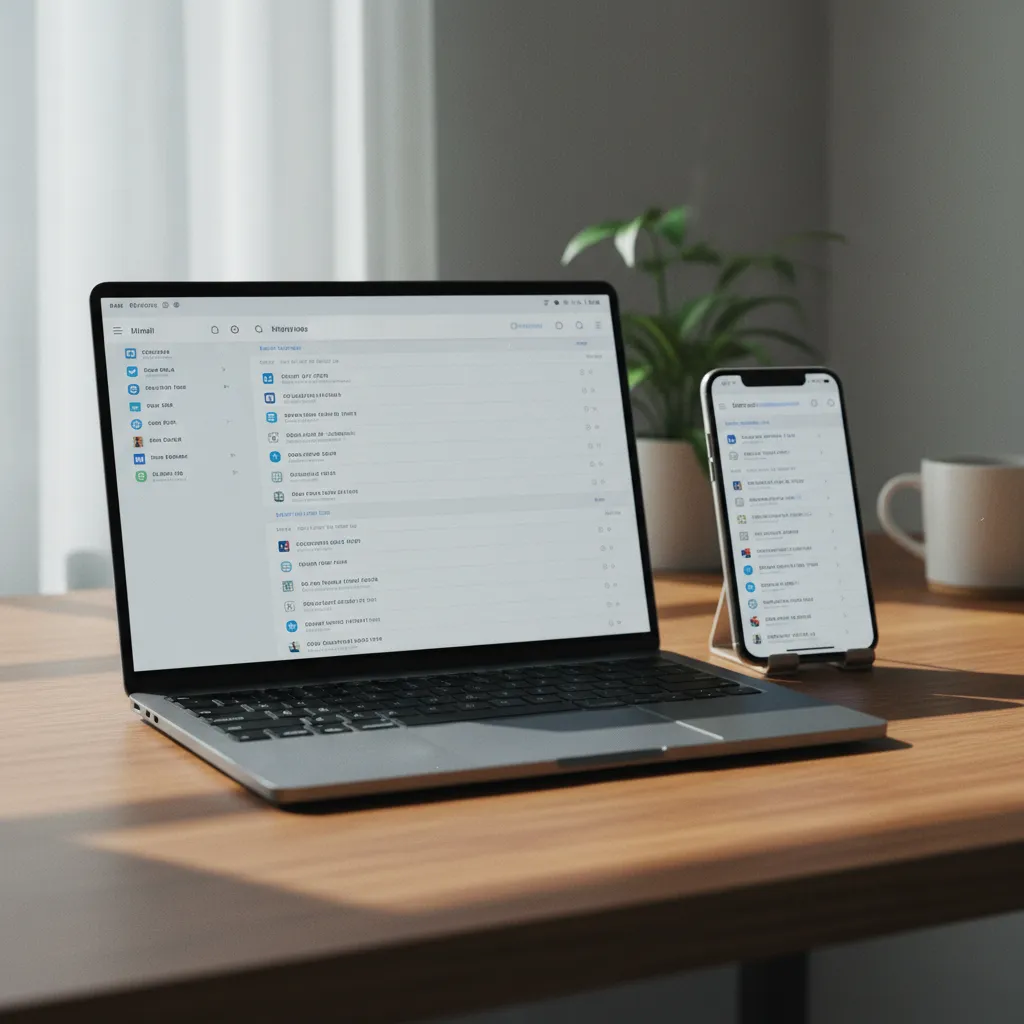 Le protocole IMAP synchronise vos emails professionnels sur tous vos appareils simultanément