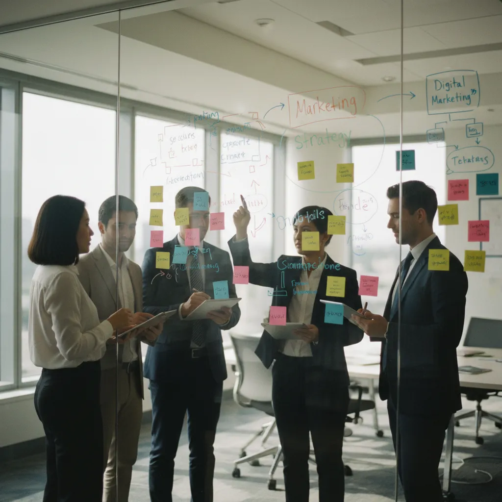 Définir une stratégie digitale implique une collaboration étroite entre les équipes