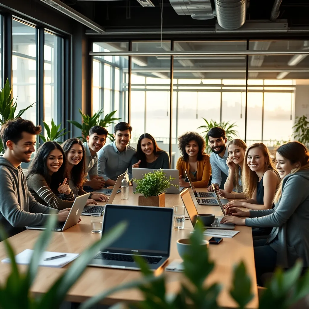 Une promotion d'alternants développeurs web célèbre la fin d'un projet collectif