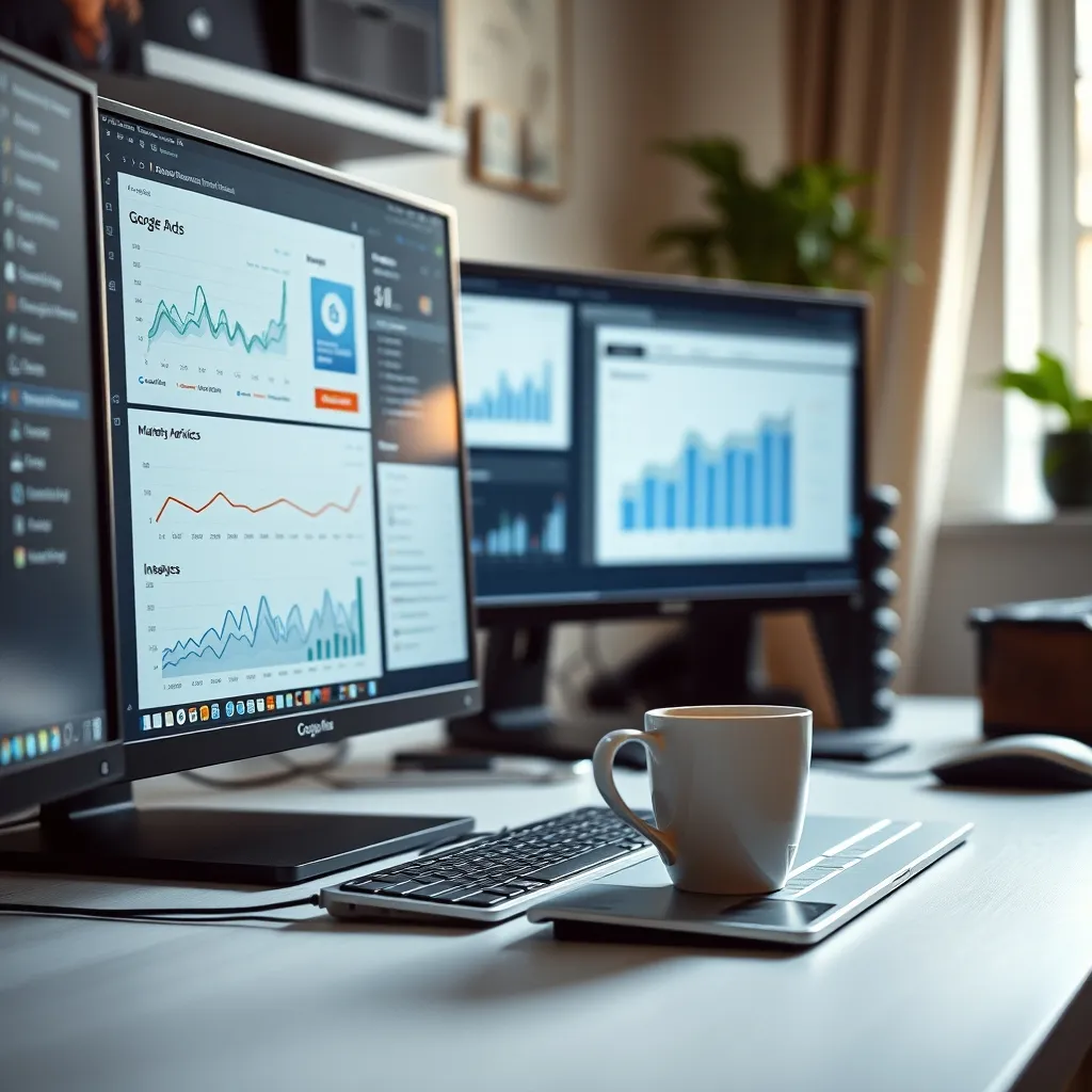 Tableaux de bord analytics et gestion de campagnes publicitaires en ligne