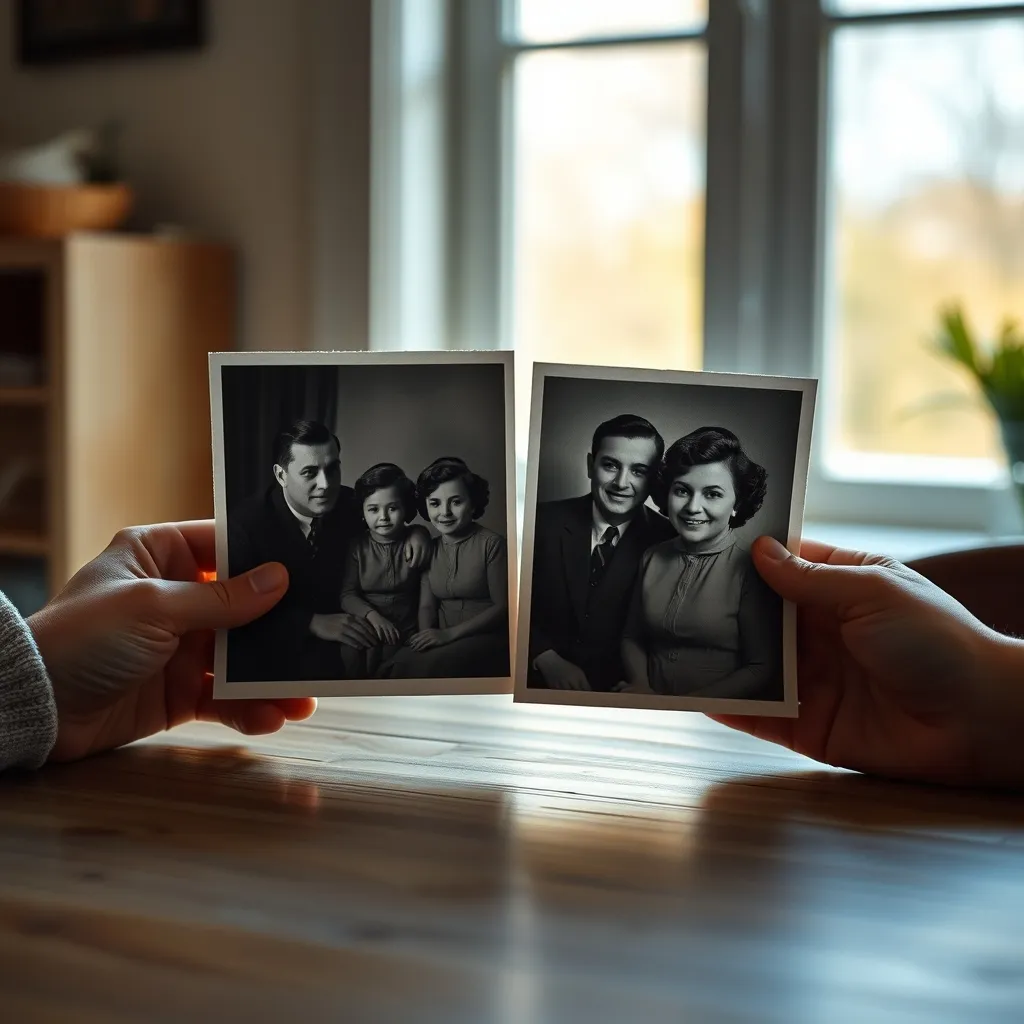 La colorisation IA redonne vie à des photographies familiales anciennes en noir et blanc
