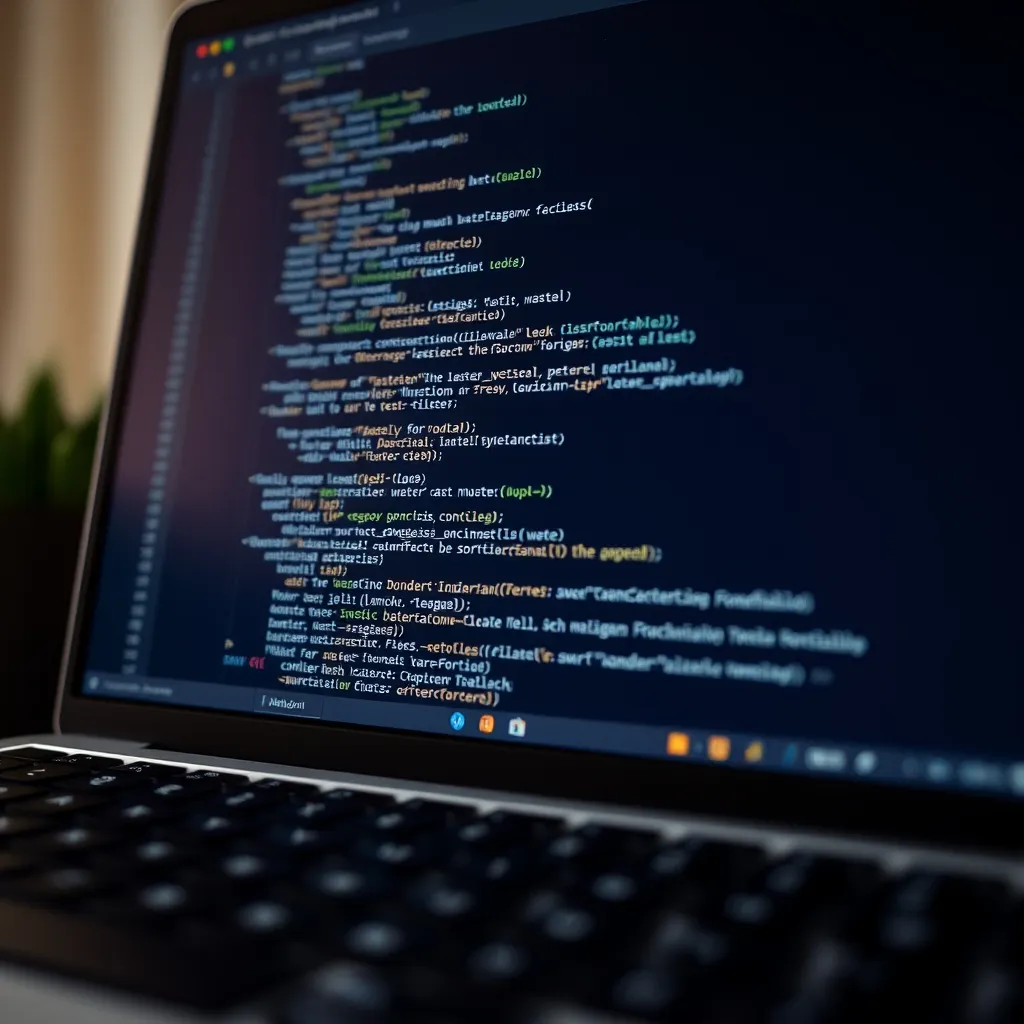 Du code PHP natif bien structuré dans un éditeur moderne avec coloration syntaxique